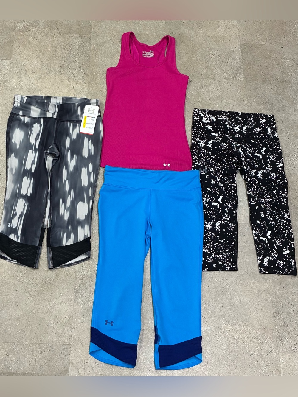 Womens UNDER ARMOUR Leggings & Tank Top, sz Small….1 NWT